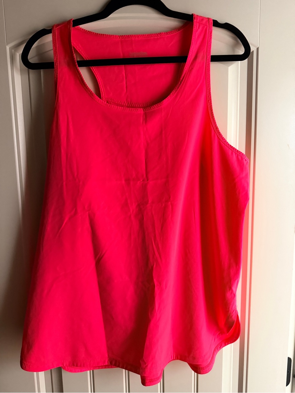 Calvin Klein Neon Pink Scoop Neck Tank NWOT